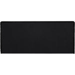 Drew Corduroy Fabric Upholstered Queen Bed (3 Boxes) in Black