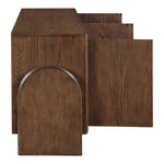 Elanor Oak Veneer And Solid Wood Sideboard/Buffet in Brown