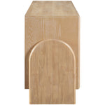 Elanor Oak Veneer And Solid Wood Sideboard/Buffet in Natural