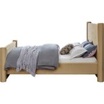 Elias Velvet Upholstered Queen Bed in Camel