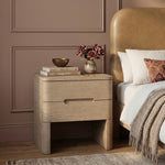 Caswell Oak Nightstand - Natural in Natural
