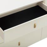 Collins 56" 6-Drawer Dresser in Cream