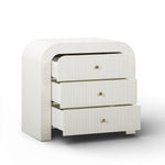 Hump 38" Arched 3-Drawer Chest in Black