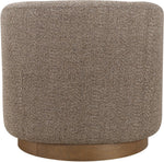 Modra Swivel Accent Chair in Brown
