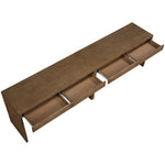 Avro Oak 2pc Desk in Brown
