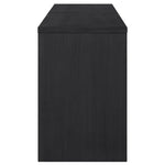 Avro Oak 2pc Desk in Black