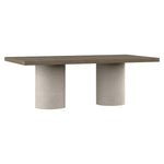 Casa Paros Pedestal Dining Table with Leaf