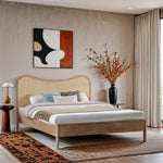 Windsor Solid Wood Bed - King in Natural