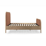 Hatia Basketweave King Bed in Sienna Red