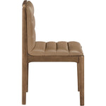 Ellis Vegan Leather Dining Chair in Natural