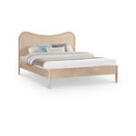 Windsor Cane King Bed in Natural