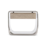 Lomond Stainless Steel Nightstand