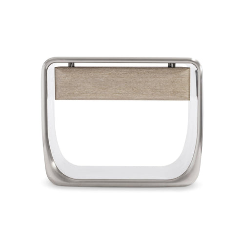 Lomond Stainless Steel Nightstand