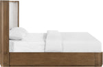 Tiberio Linen Bed - King in Brown