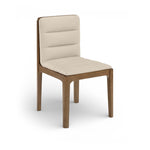 Ellis Vegan Leather Dining Chair in Beige