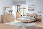 Windsor Cane King Bed in Natural