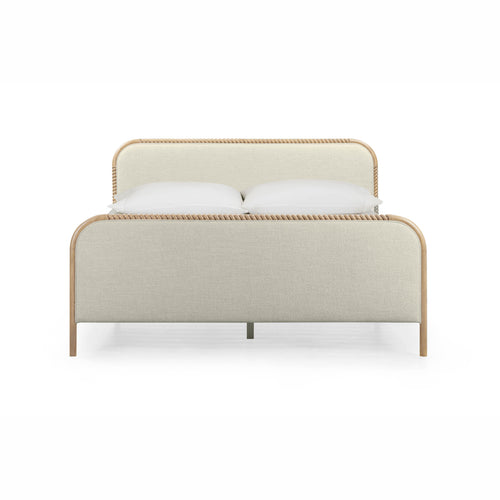 Hatia Basketweave King Bed in Natural