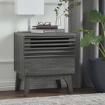 Render Nightstand in Charcoal