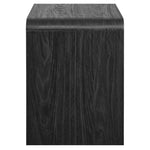 Toscana 2-Drawer Nightstand in Black