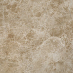 Ananda 84" Marble Dining Table in Brown