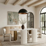 Slique Dining Chair in Cream