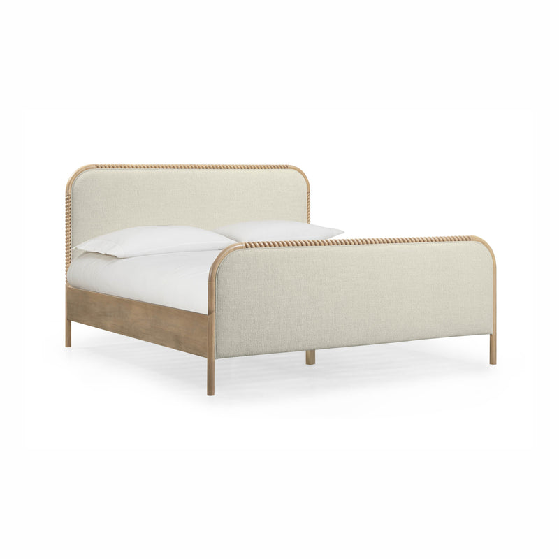 Hatia Basketweave King Bed in Natural
