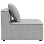 Saybrook Outdoor 6-Piece Sectional Sofa in Gray