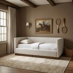 Teva Linen Twin Daybed in Cream