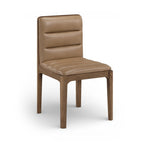 Ellis Vegan Leather Dining Chair in Natural