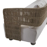Maldives Outdoor Sofa in WDF - Weathered Teak