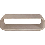 Calix Concrete Coffee Table in Travertine