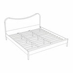 Windsor Cane King Bed in Brown