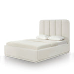 Parker King Chenille Bed in Cream