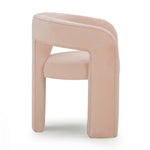 Malone Chenille Dining Chair in Blush