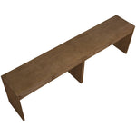 Avro Oak 2pc Desk in Brown