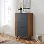 Dylan Chest in Walnut Gray