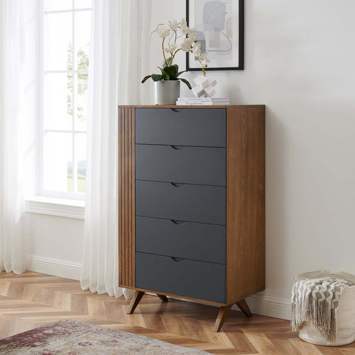 Dylan Chest in Walnut Gray