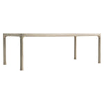 Siesta Key Carbonized Teak Outdoor Dining Table