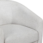 Modra Swivel Accent Chair in Cream