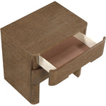 Caswell Oak Nightstand in Brown