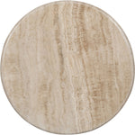 Pietra Travertine End Table in Brown