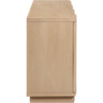 Aveline Oak 3pc Sideboard in Brown
