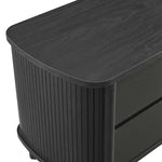 Cadence 2-Drawer Nightstand in Black