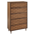 Vespera 5-Drawer Chest in Walnut