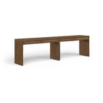 Avro Oak 2pc Desk in Brown