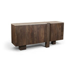 Pietra Travertine Sideboard in Brown