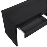 Avro Oak Desk in Black