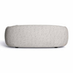 Judy 80" Woven Sofa in Black and White