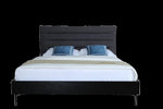 Schwamm Woven Blend Full Bed in Grey