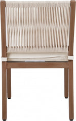 Maui Outdoor Dining Chair in Cream